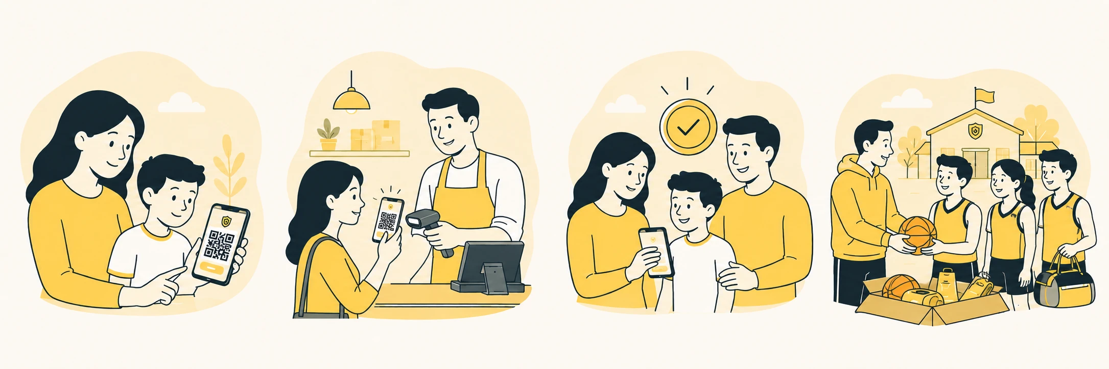 Quattro passaggi: ANTPASS, acquisto dal partner, risparmio in famiglia e sostegno allo sport